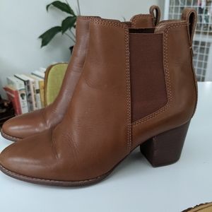 Madewell Regan boots brown leather 7.5
